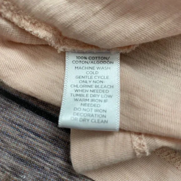 LOFT Light Pink Cotton Short Bell Sleeve Tee - Picture 10 of 12